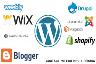 create your website functional