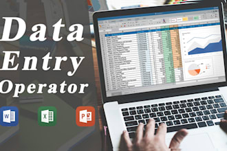 do fastest data entry, retype documents, data conversion and research services
