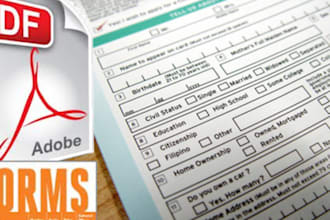 create fillable saveable pdf eForms or applications from your documents for your customers to print or save and email to you STOP faxing now