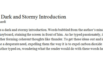write a short story for you