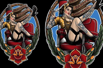 do traditional or old school tattoo designs for you