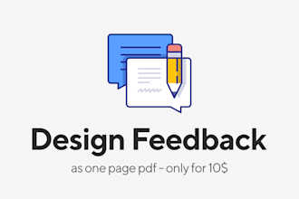 give you design feedback