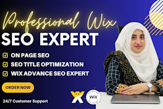 do onpage technical SEO service for your wix website