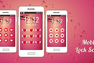 do mobile lock screen