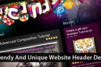 design attractive banner, header,facebook timeline