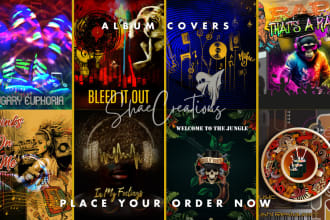 album artwork, single cover art, mixtape cover