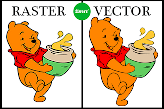 craft logo convert raster to vector
