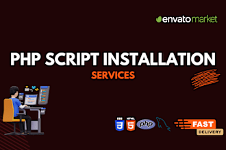 install and configure any PHP script