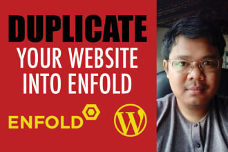 clone duplicate or copy your page or website to enfold theme
