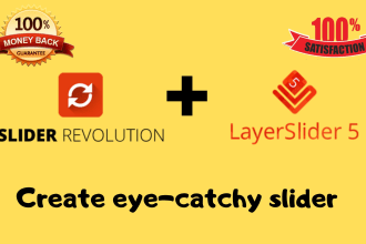 create an attractive slider using slider revolution 6