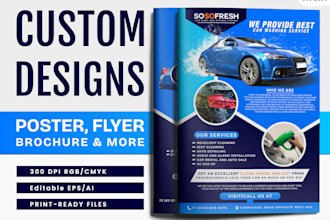 design flyer, newsletter, magazine, case study, brochure