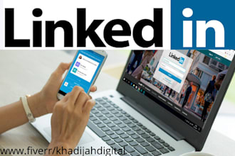make a professional linkedin account for job