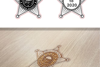 design bespoke token,badges,unlimited revisions and artwork