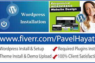 create a responsive wordpress website for you
