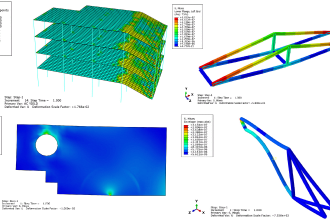 do finite element analysis in ansys and abaqus
