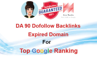 find da 90 dofollow backlinks expired domains high SEO authority