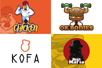 design modern business logo and mascots