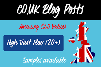 post on high DR UK blogs