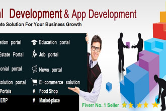 build web application for real estate, industry, school, hotel, billing invoice