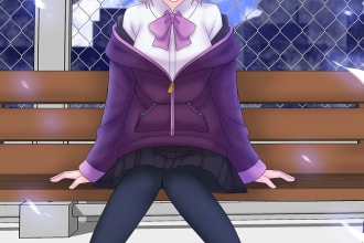 draw original or fanart anime