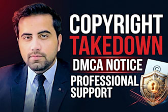 prepare dmca copyright takedown notices