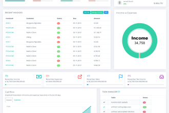 install and develop advanced accounting, pos, CRM software