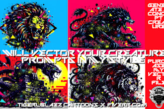turn your ai concepts into unique hand drawn vector art