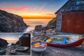 do hdr photo enhancement, editing and retouching