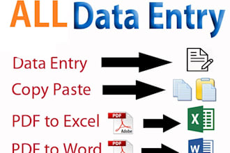do data entry for you