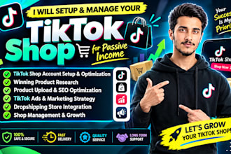 setup tik tok shop fix tiktok dropshipping tiktok shop marketing tiktok shop ads
