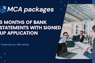 provide you mca fresh submissions
