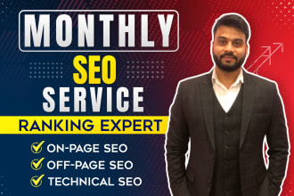 best complete monthly SEO service package for google ranking