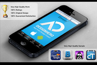 design an App Icon with PSD included