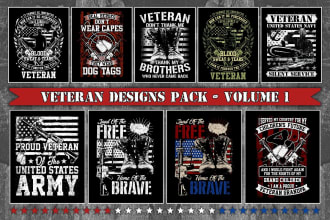 do USA military t shirt design