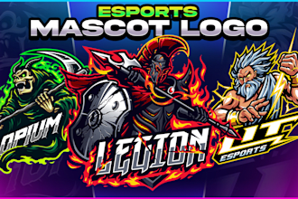 design amazing esport logo for gaming,esport,twitch