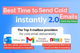 setup instantly ai for email warm up and cold email outreach
