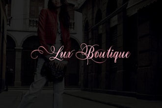 design delicate feminine logo or branding