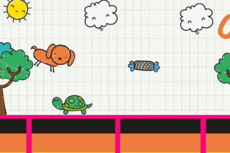 convert your kids drawing to HTML5 game