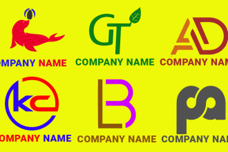 do luxury elegant creative text based logo with copyrights