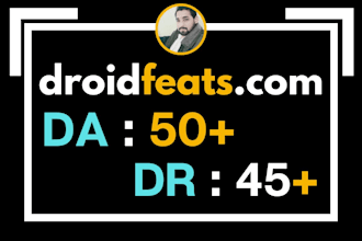 guest post on droidfeats,com