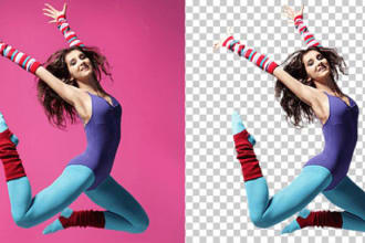 do photoshop editing background removal and cut out images