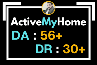 guest post on active my home with do follow backlinks