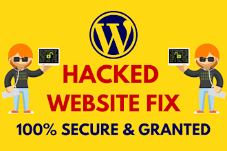 do wordpress malware removal and fix wordpress security