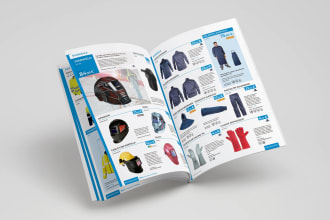 professional catalog design of your company