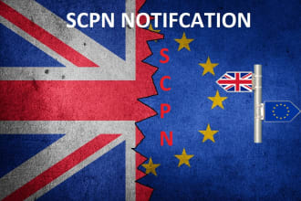 register or notify your product on scpn UK