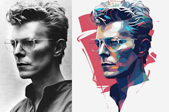 create eye catching pop art for gifts or prints
