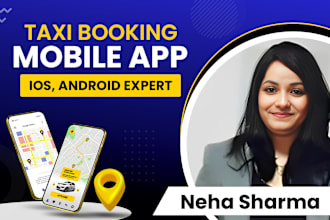 develop taxi booking mobile app, uber taxi app, ride sharing app,carpooling app