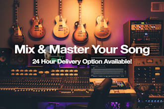 mix and master songs in logic pro