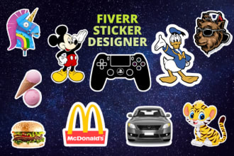 design custom stickers, silhouette, vinyl, decal and logo