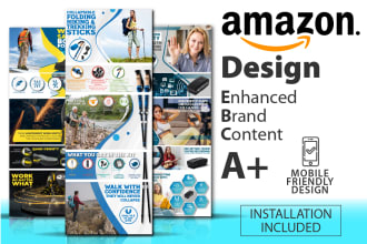 do impressive amazon ebc design, enhanced brand content, a plus